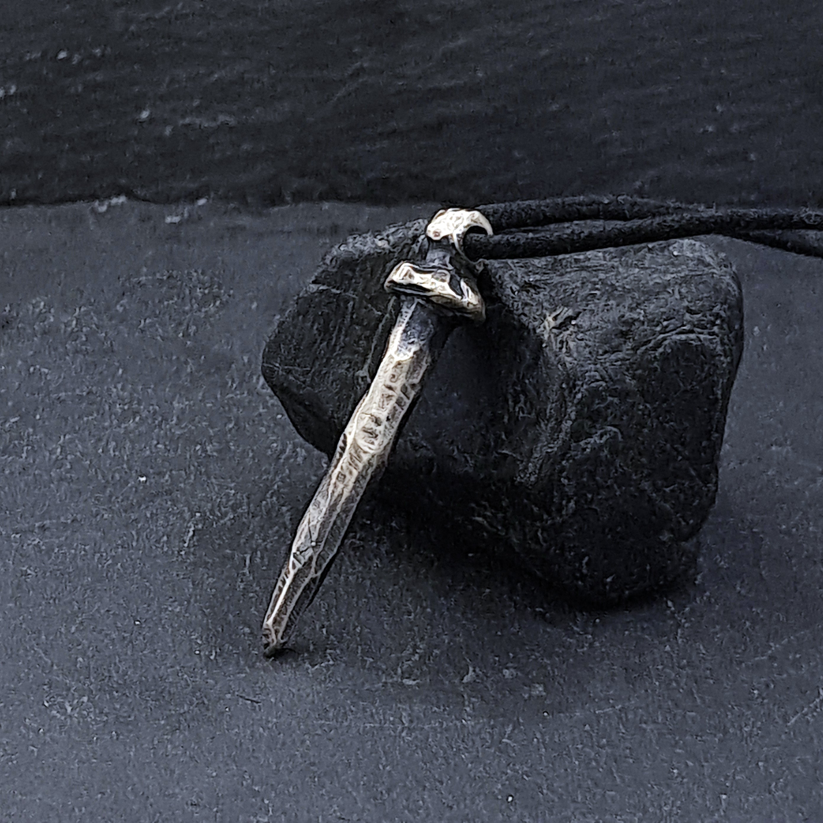 Spear'' 925 Silver Necklace – THEOXOS.com