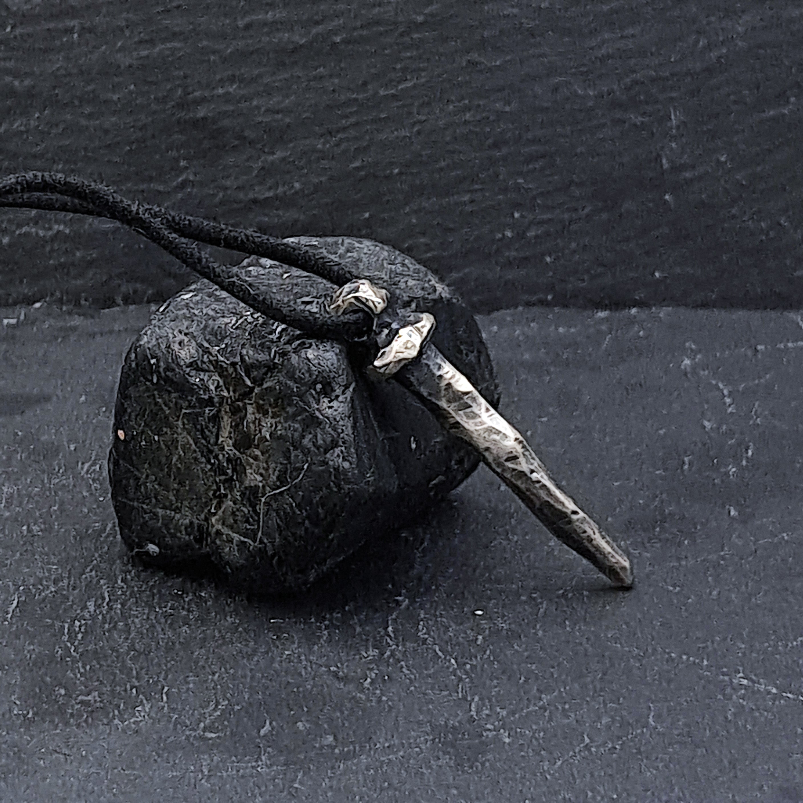 Spear'' 925 Silver Necklace – THEOXOS.com
