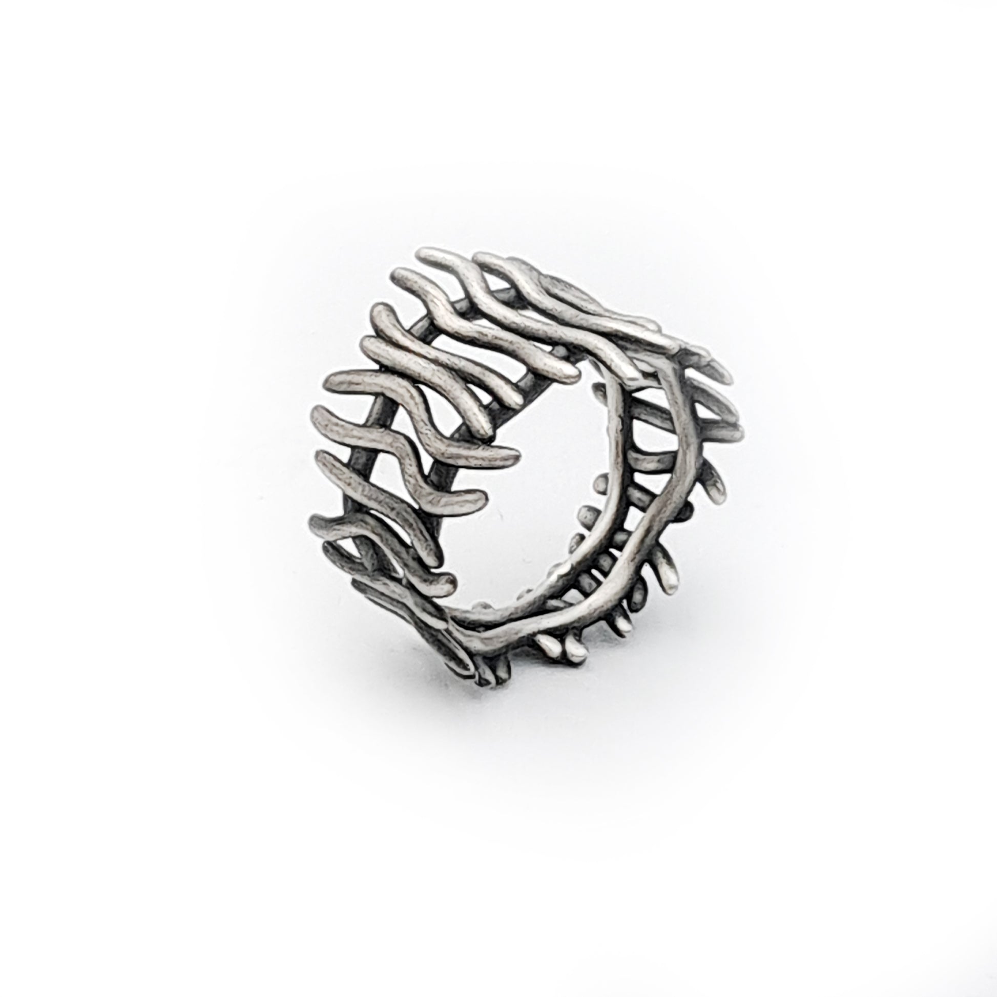 ''Waves'' Silver 925 Ring