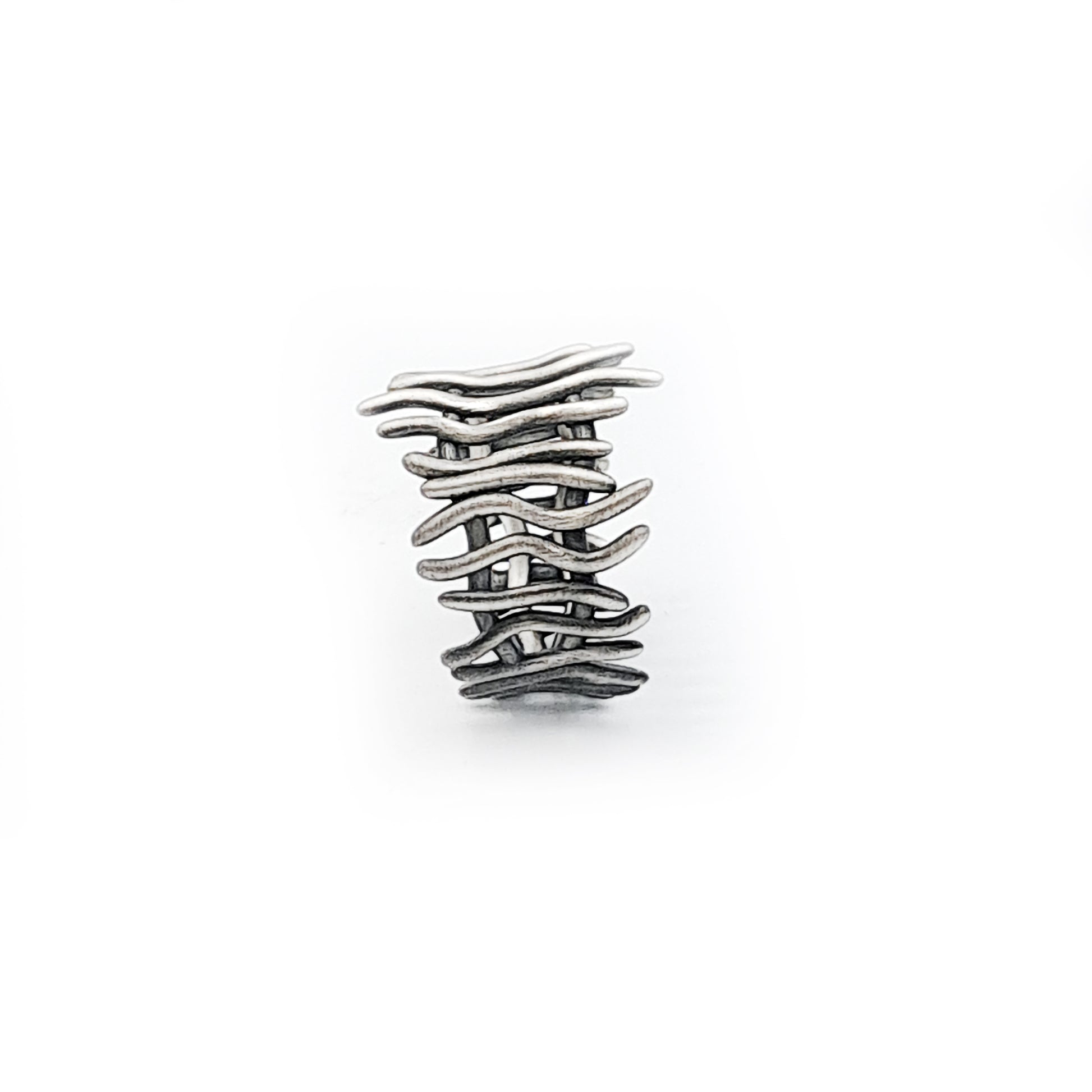 ''Waves'' Silver 925 Ring