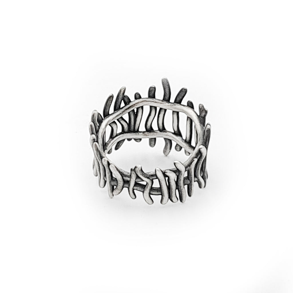 ''Waves'' Silver 925 Ring