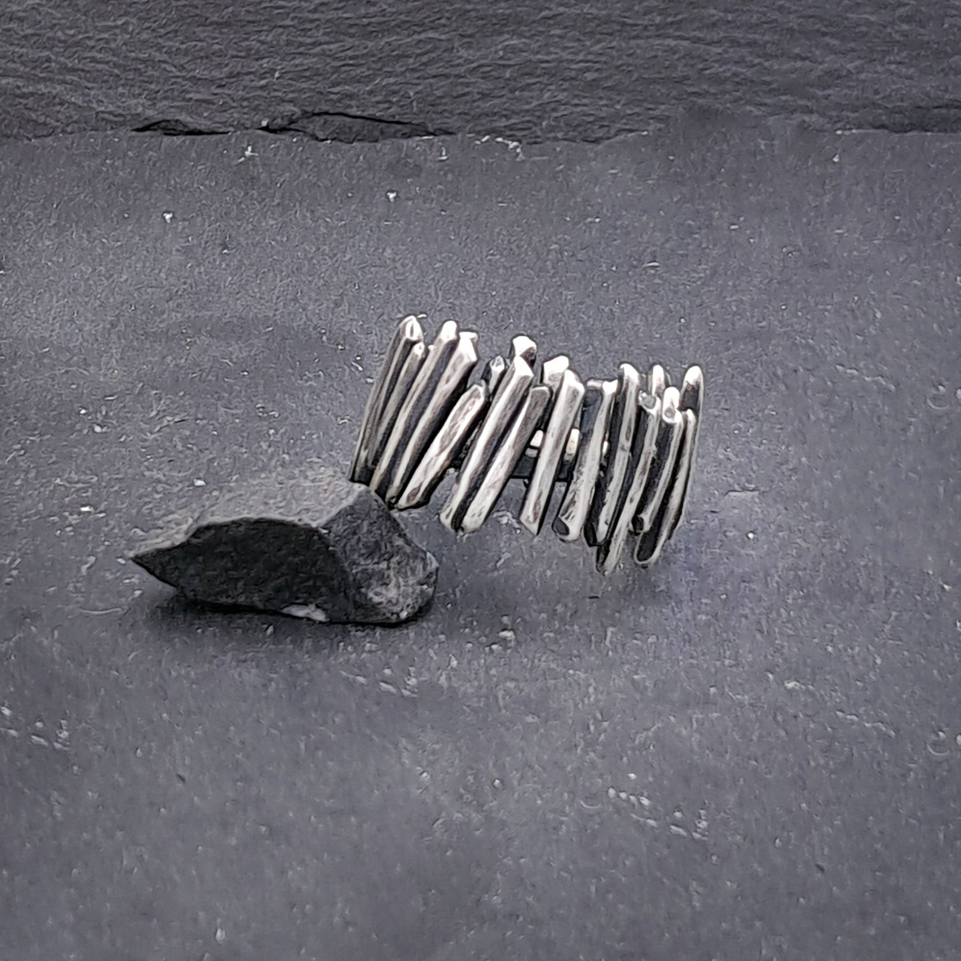 ''Lines'' Silver 925 Ring