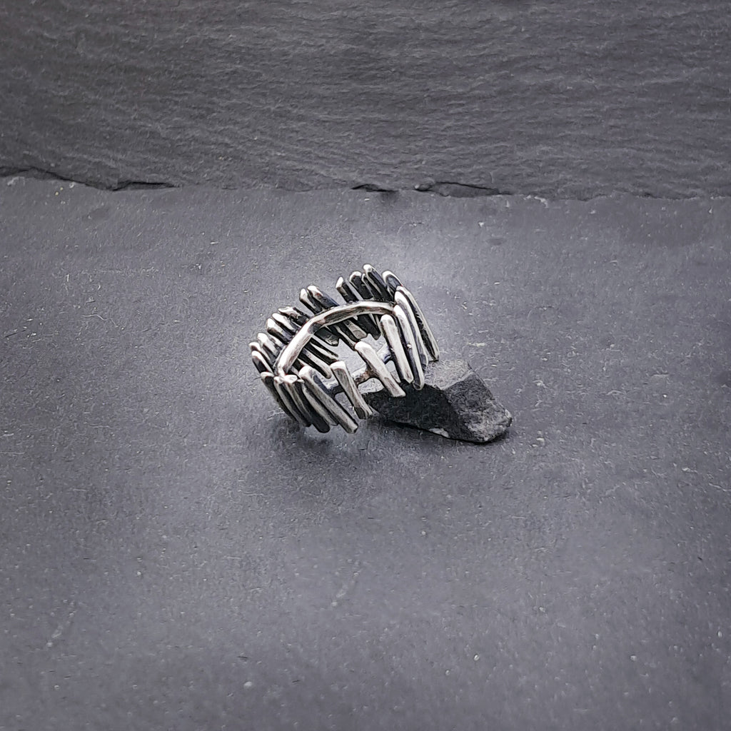 ''Lines'' Silver 925 Ring