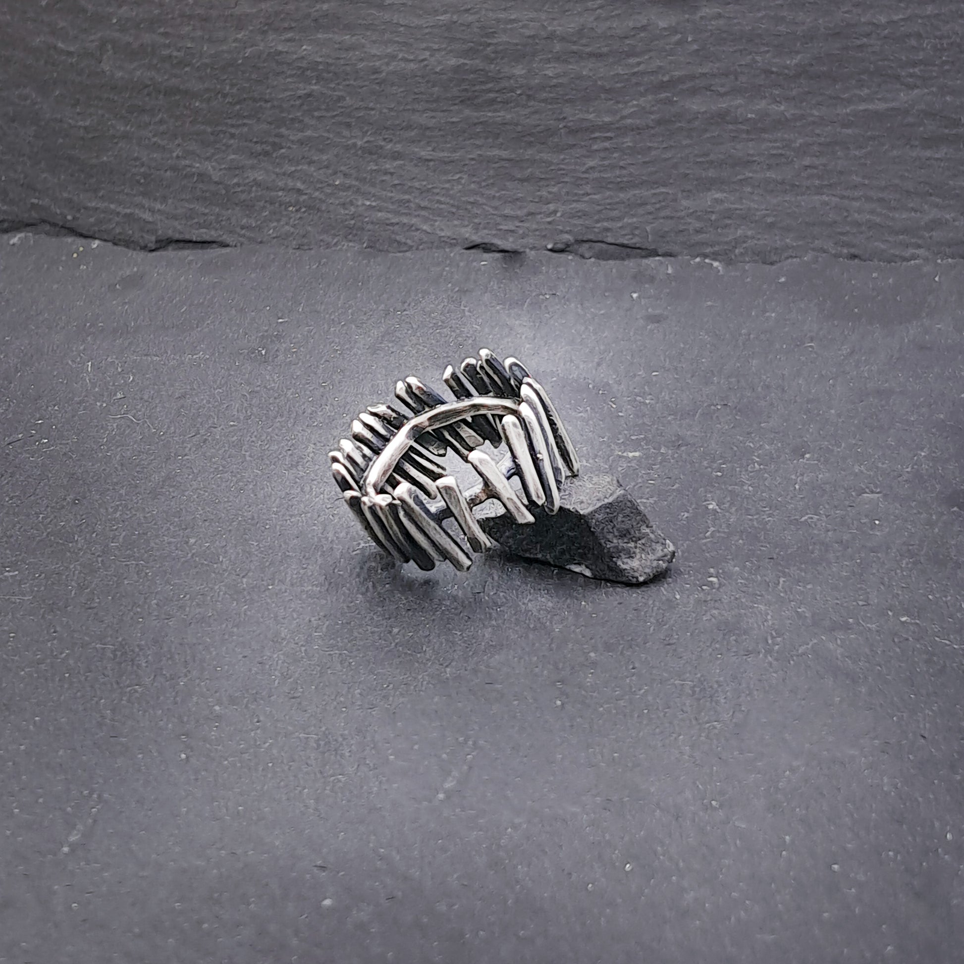 ''Lines'' Silver 925 Ring