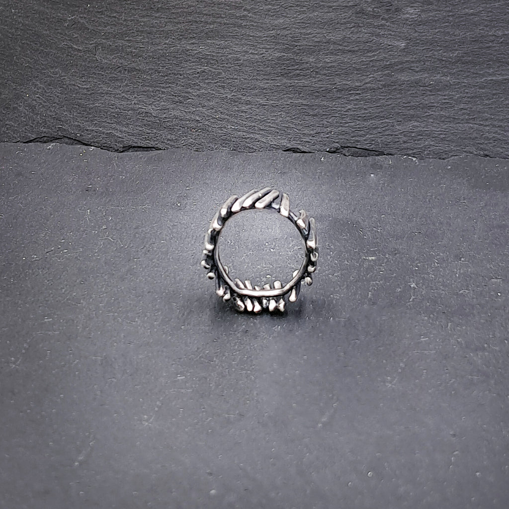 ''Lines'' Silver 925 Ring