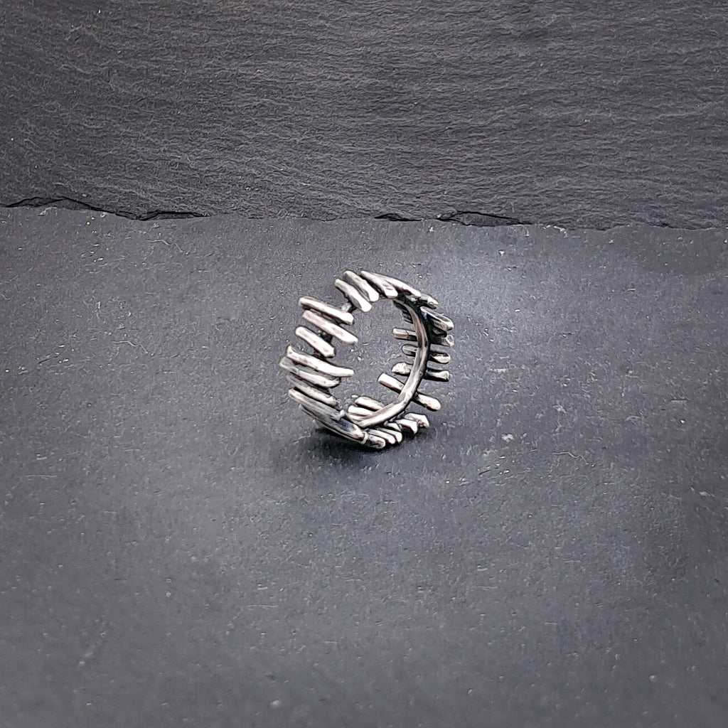 ''Lines'' Silver 925 Ring