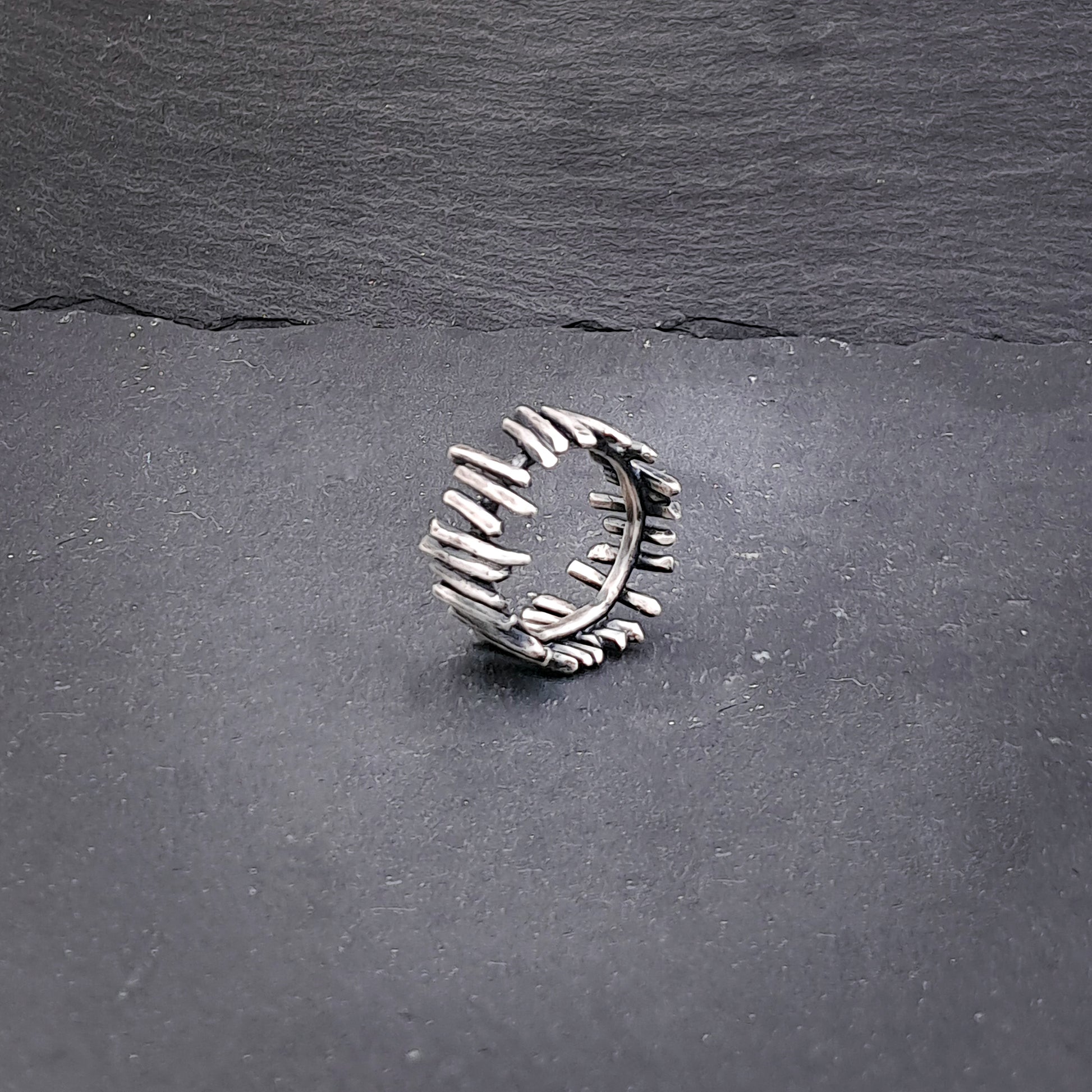''Lines'' Silver 925 Ring