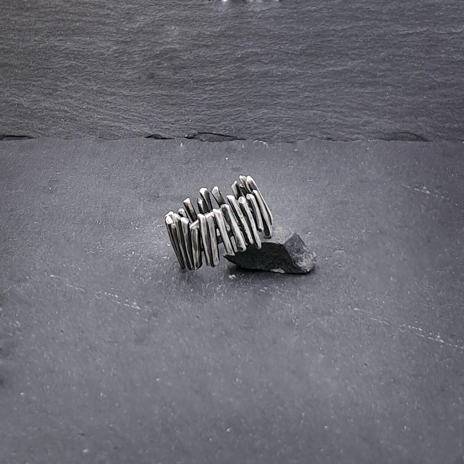 ''Lines'' Silver 925 Ring