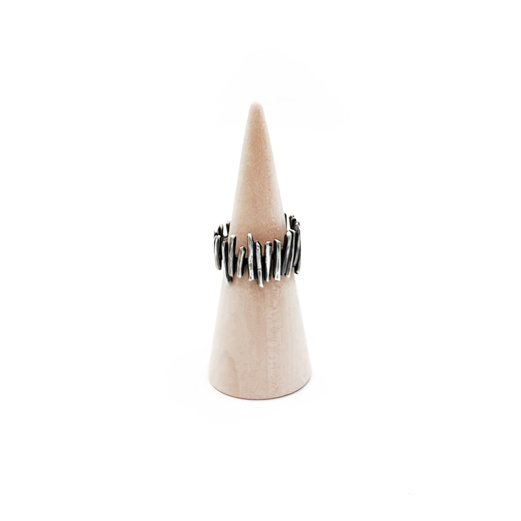''Lines'' Silver 925 Ring