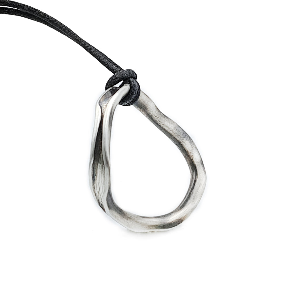 ''Flow'' 925 Silver Necklace