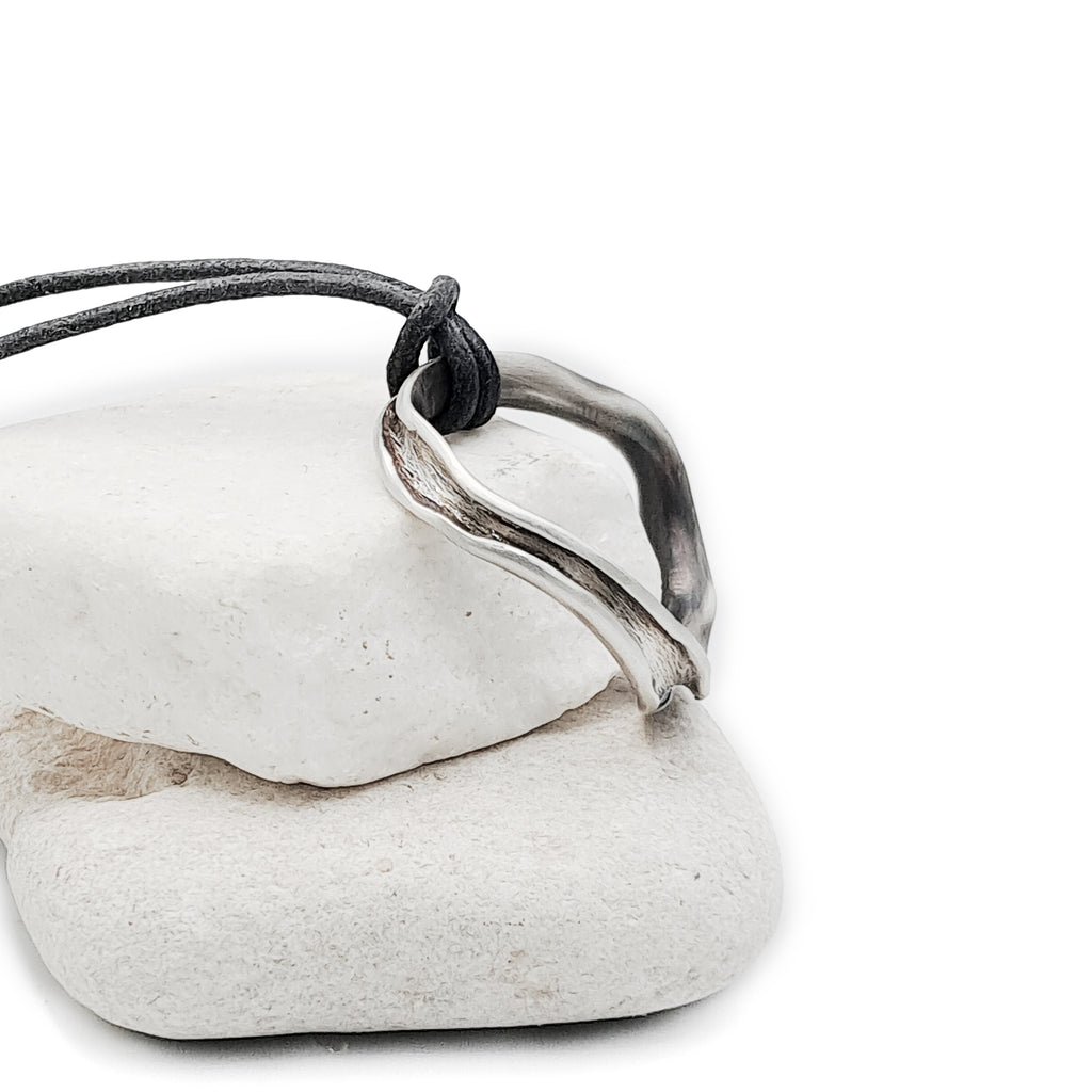 ''Flow'' 925 Silver Necklace