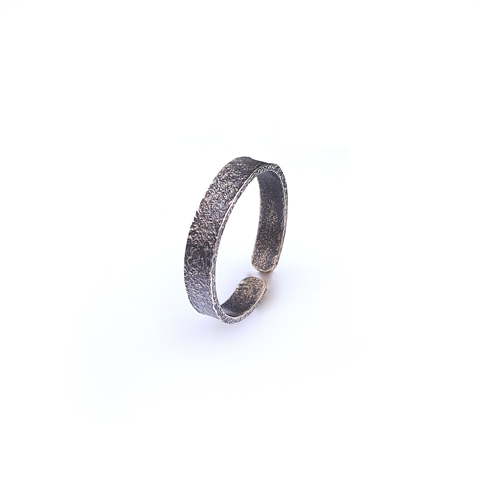 ''Echoes of Earth'' Adjustable brass ring