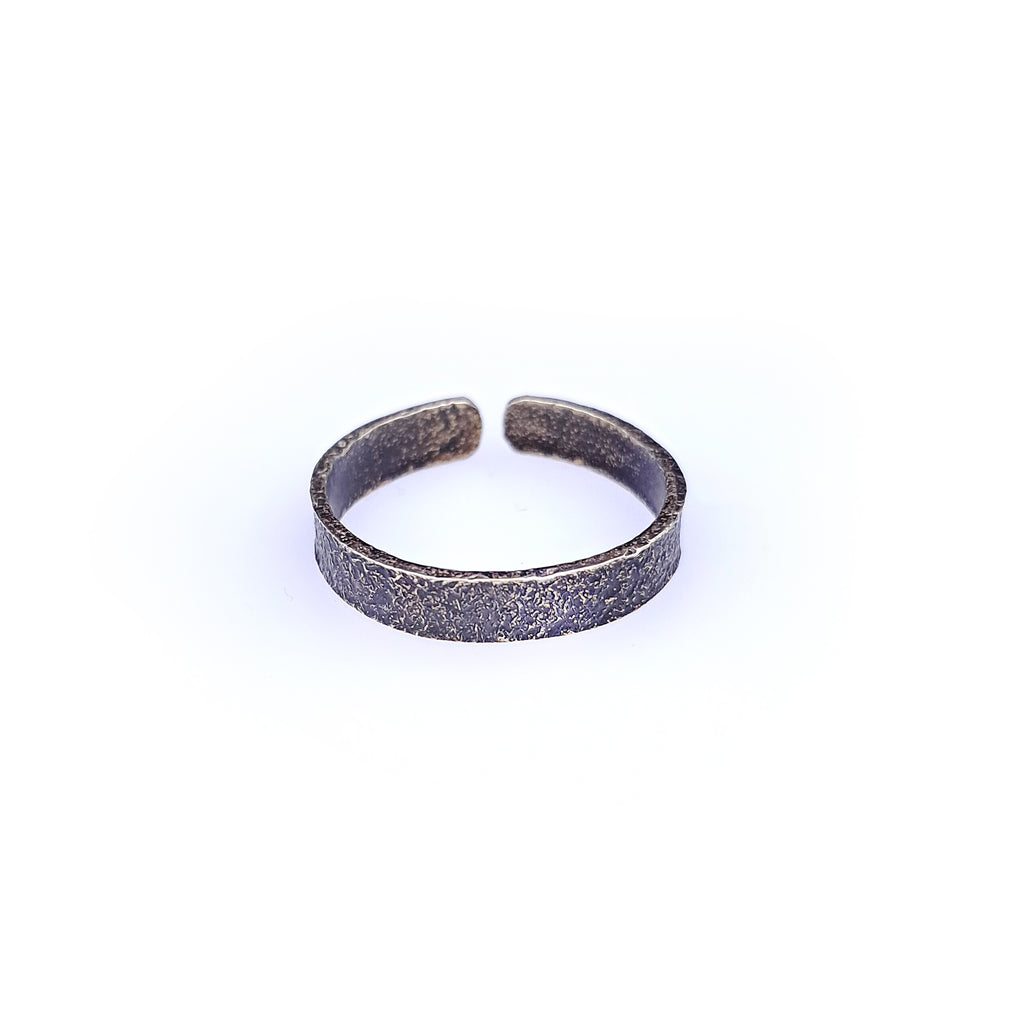 ''Echoes of Earth'' Adjustable brass ring