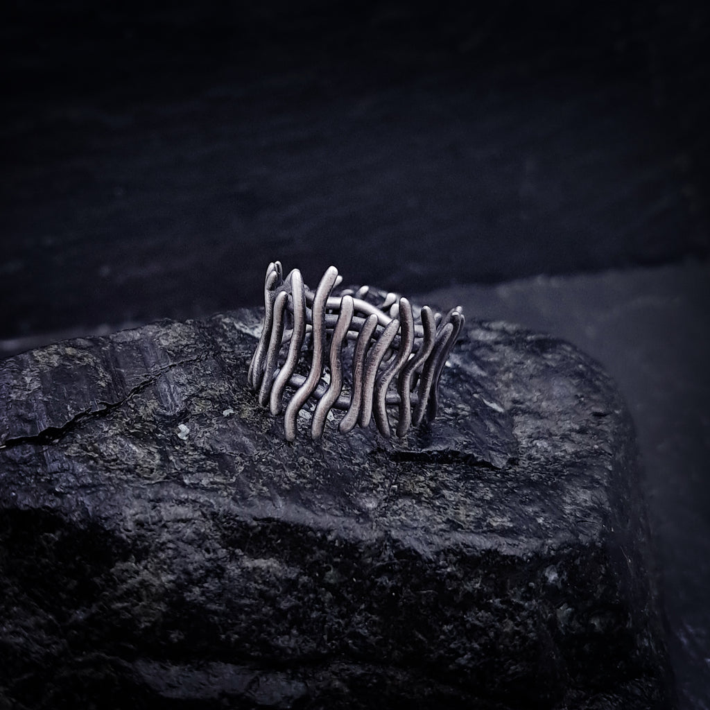 ''Waves'' Silver 925 Ring