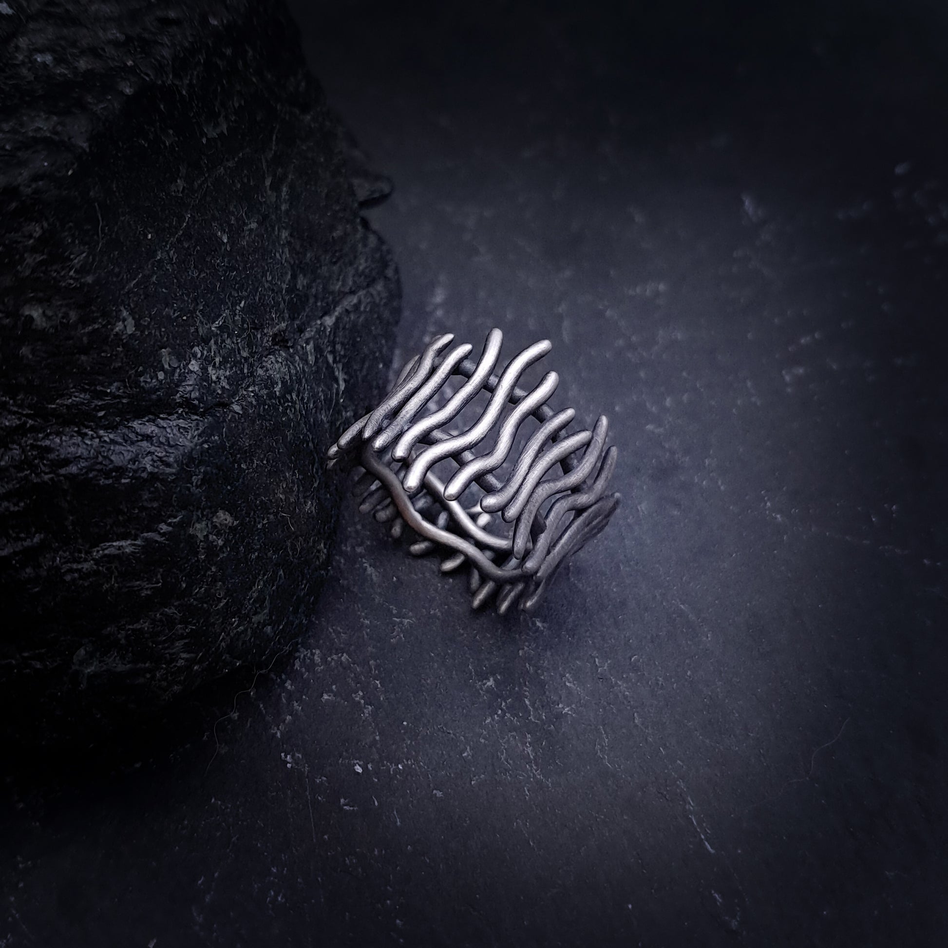 ''Waves'' Silver 925 Ring