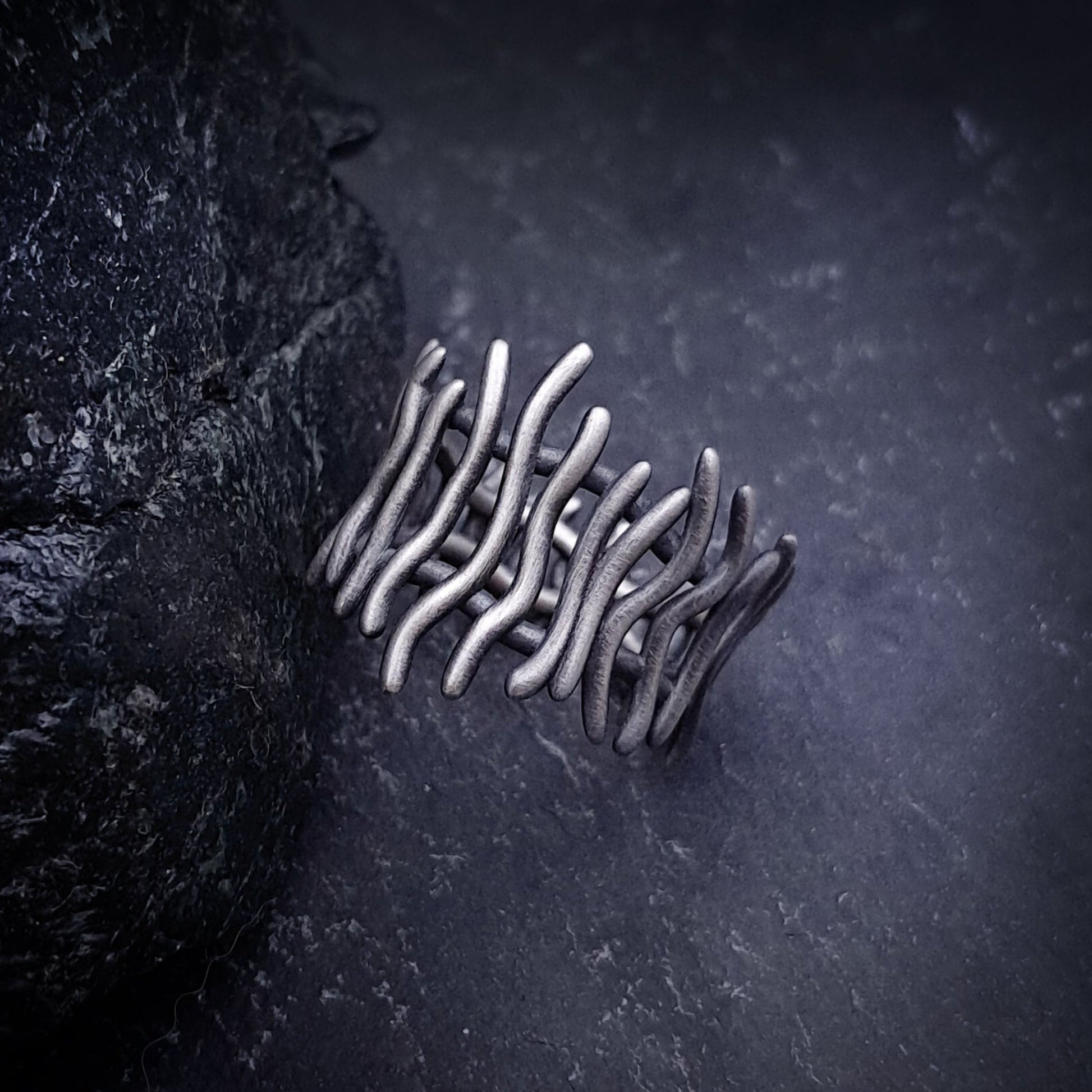 ''Waves'' Silver 925 Ring