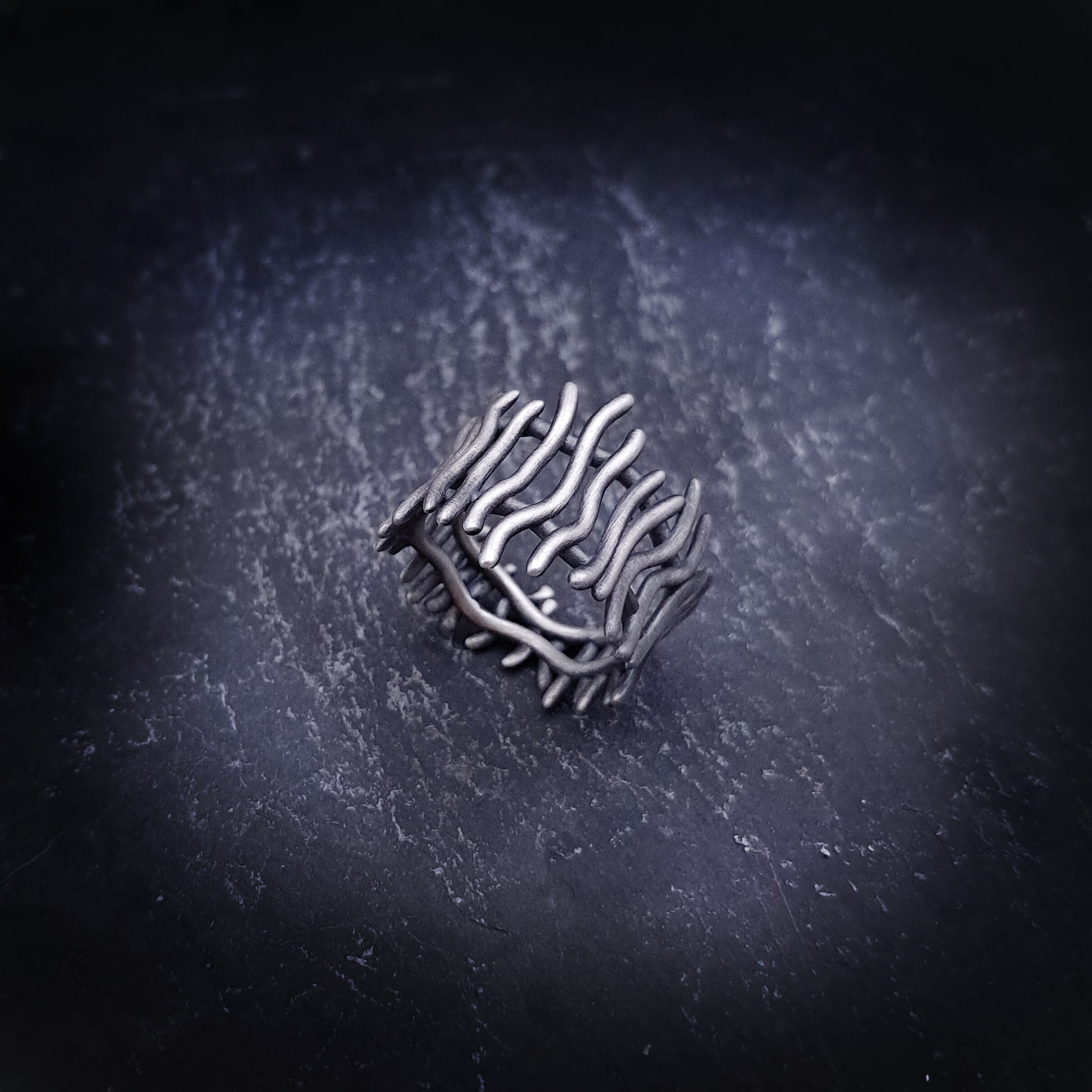 ''Waves'' Silver 925 Ring