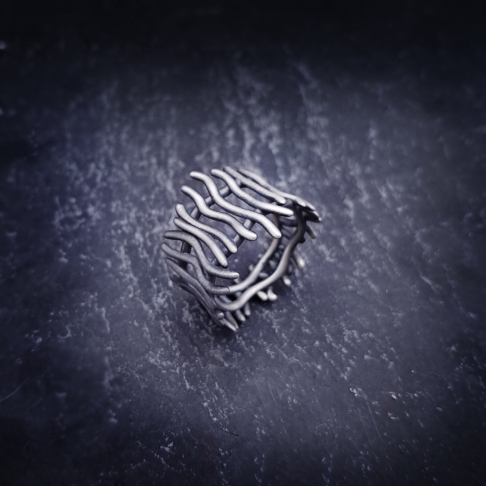 ''Waves'' Silver 925 Ring