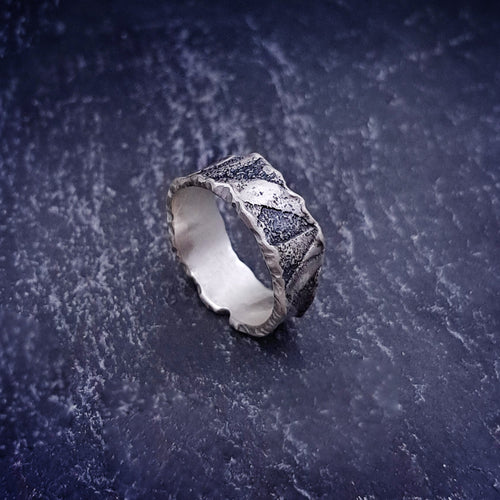 ''Bands'' Silver 925 Ring