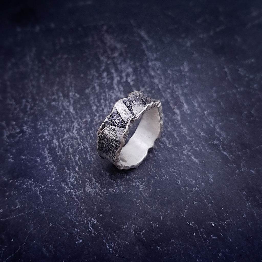 ''Bands'' Silver 925 Ring