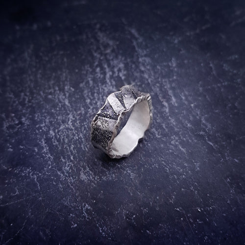 ''Bands'' Silver 925 Ring