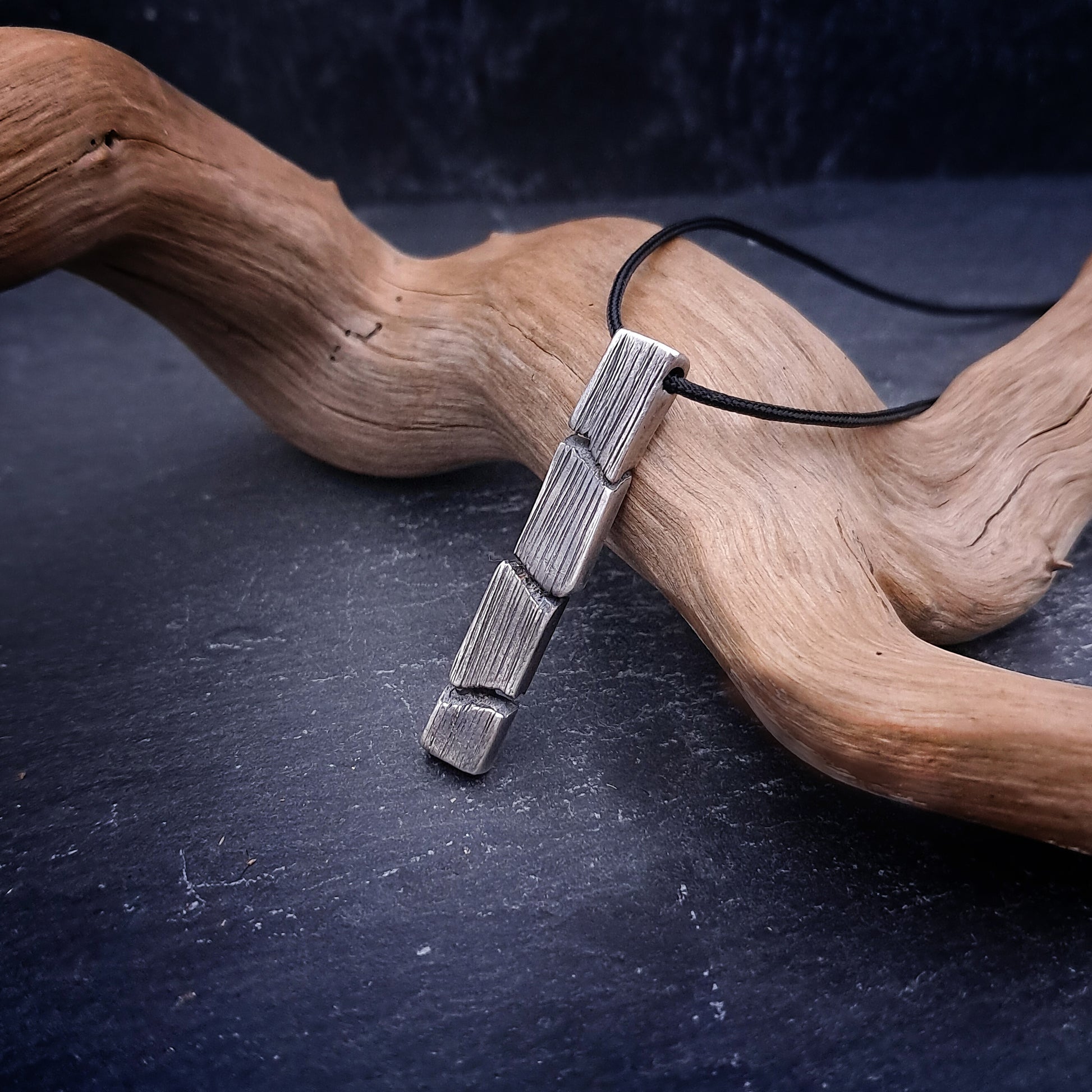 ''Fault Line'' 925 Silver Necklace