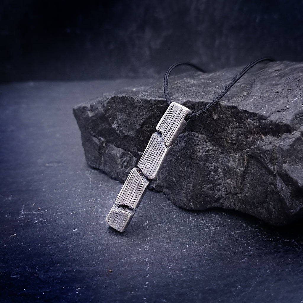 ''Fault Line'' 925 Silver Necklace