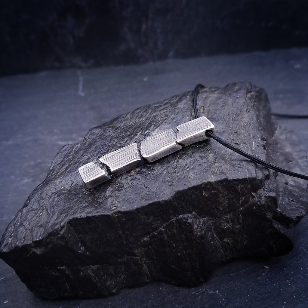 ''Fault Line'' 925 Silver Necklace