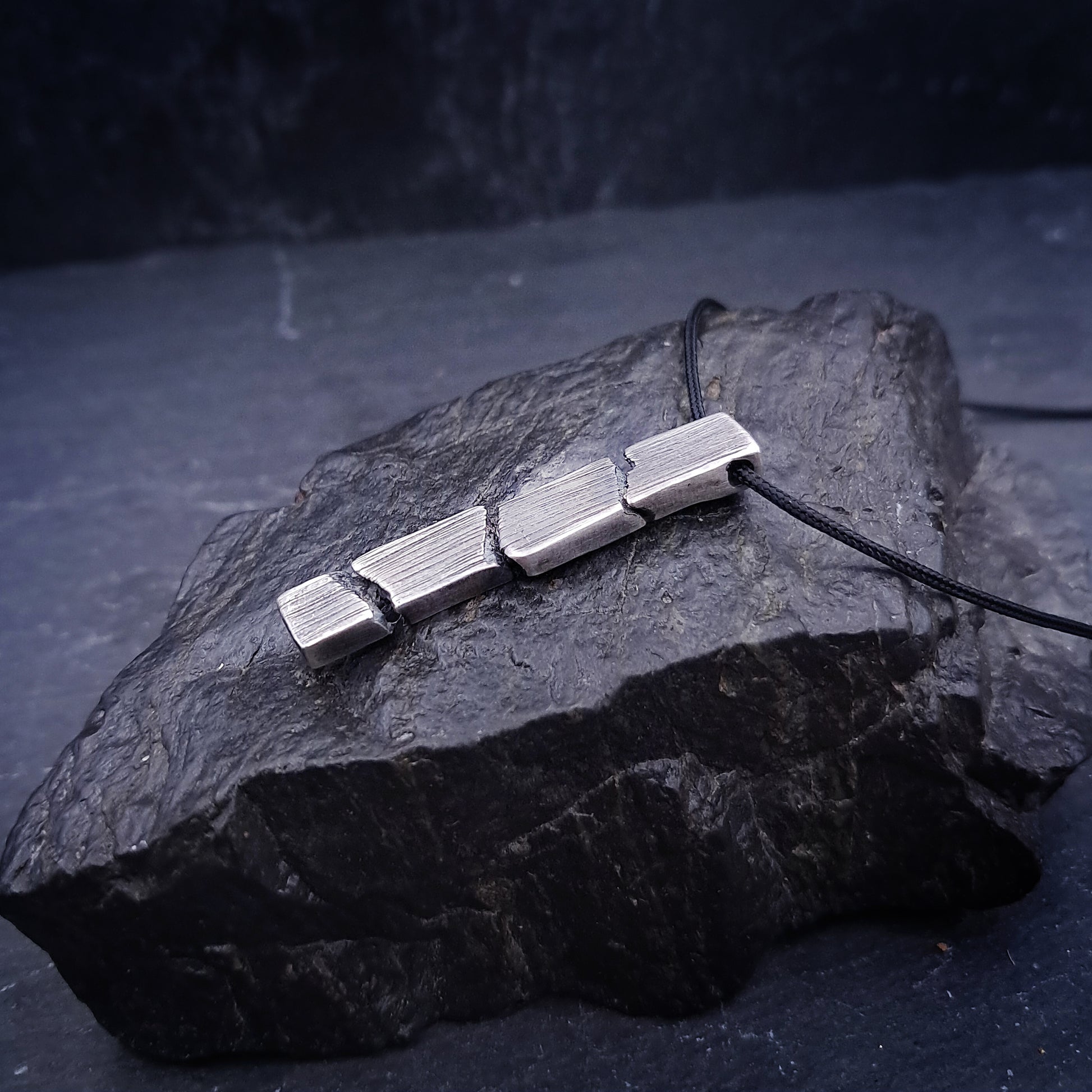 ''Fault Line'' 925 Silver Necklace