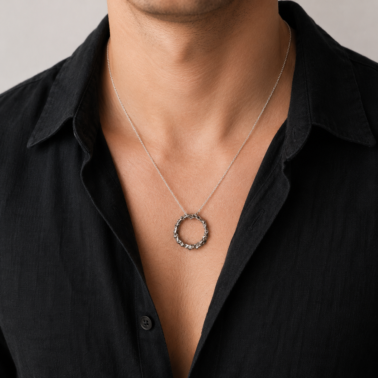 ''Celestial'' 925 Silver Necklace