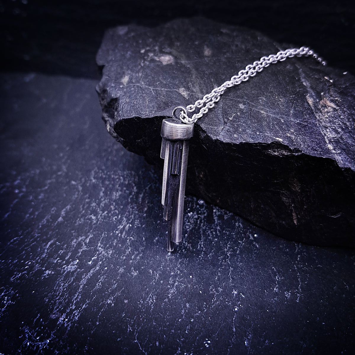 ''Stalactites''  925 Silver Necklace