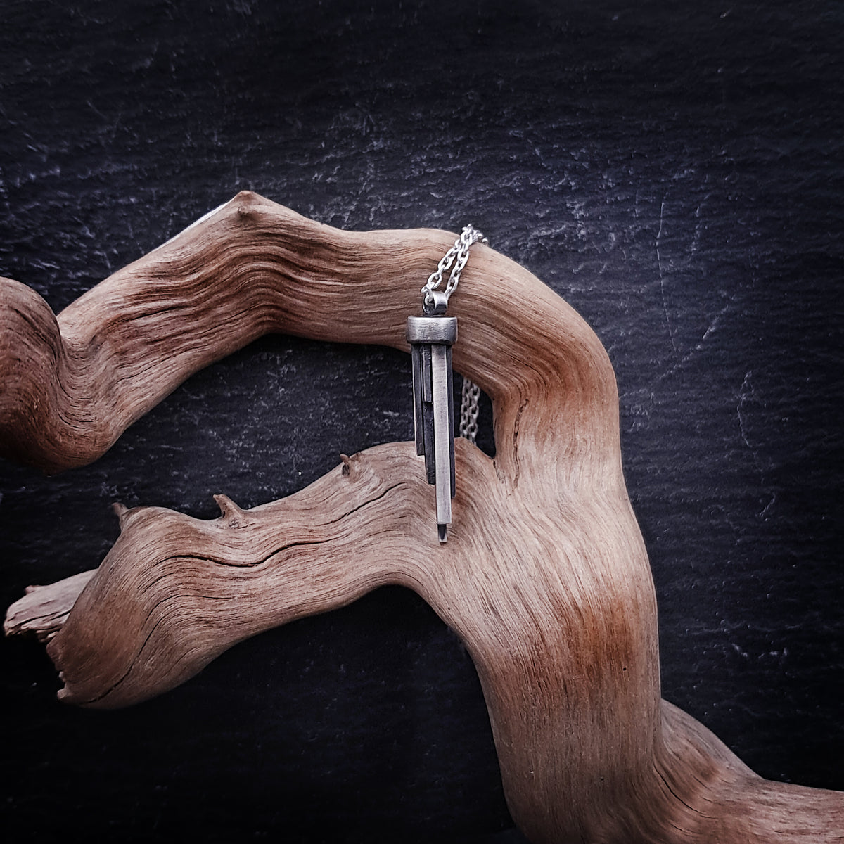 ''Stalactites''  925 Silver Necklace