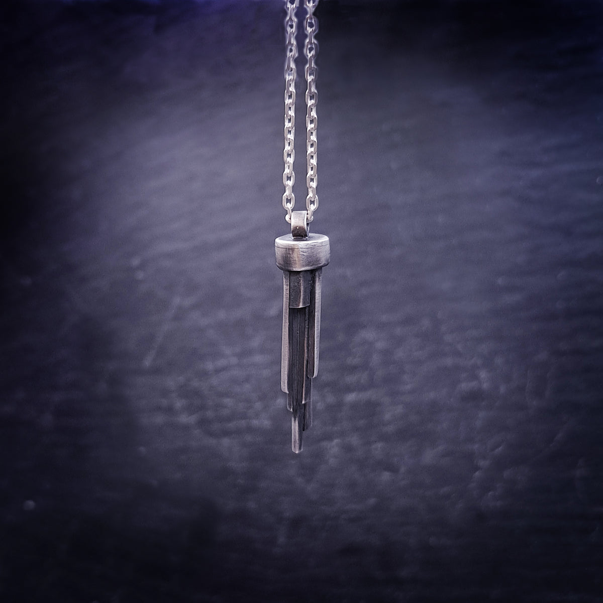''Stalactites''  925 Silver Necklace